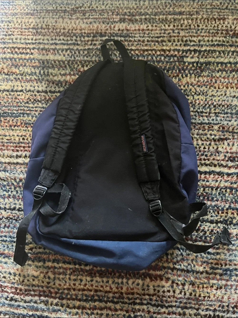 Navy Jansport Backpack